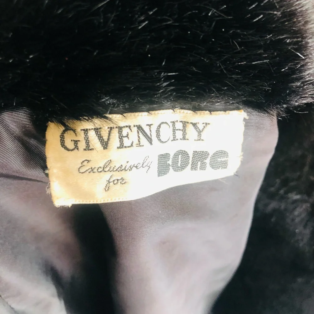 1970s GIVENCHY for Bergdorf Goodman 70s faux fur Maxi coat M - Picture 2 of 13